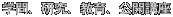 学問、研究、教育、公開講座