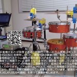 MUSICROBOT 小型ドラム演奏ロボット IROPS-3の紹介