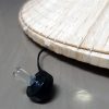 福井県郷土工芸品の菅笠（すげがさ）に無給電ラジオ『フープラ』を組込んだ試作品