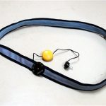 安全タスキに電源・電池不要なラジオを組込み – タスキフープラの試作品