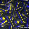 【3D立体映像】ネジやツールのアナグリフ、カラーコード3D写真