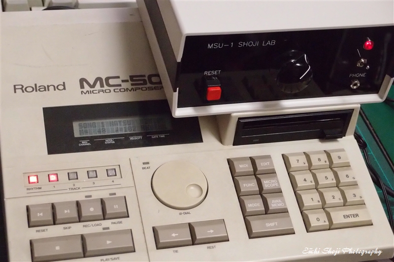 機器レストア】ROLAND MC-500、MC-50 MIDIシーケンサー USB化