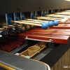 打楽器演奏ロボットIROPS-7号機の試作　マリンバ演奏ロボット Marimba robot（こおろぎ社のマリンバをベース）