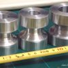 パイプ曲げ加工用のダイスの旋盤加工