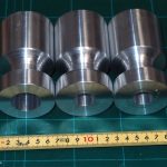 パイプ曲げ加工用のダイスの旋盤加工 その２