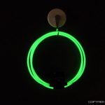 暗闇で光る無給電ラジオ受信機 HOOPRA GLOW