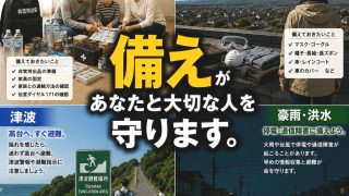 地震が頻発しています。備えがあなたと大切な人を守ります ～防災啓発ポスターを作成しました～
